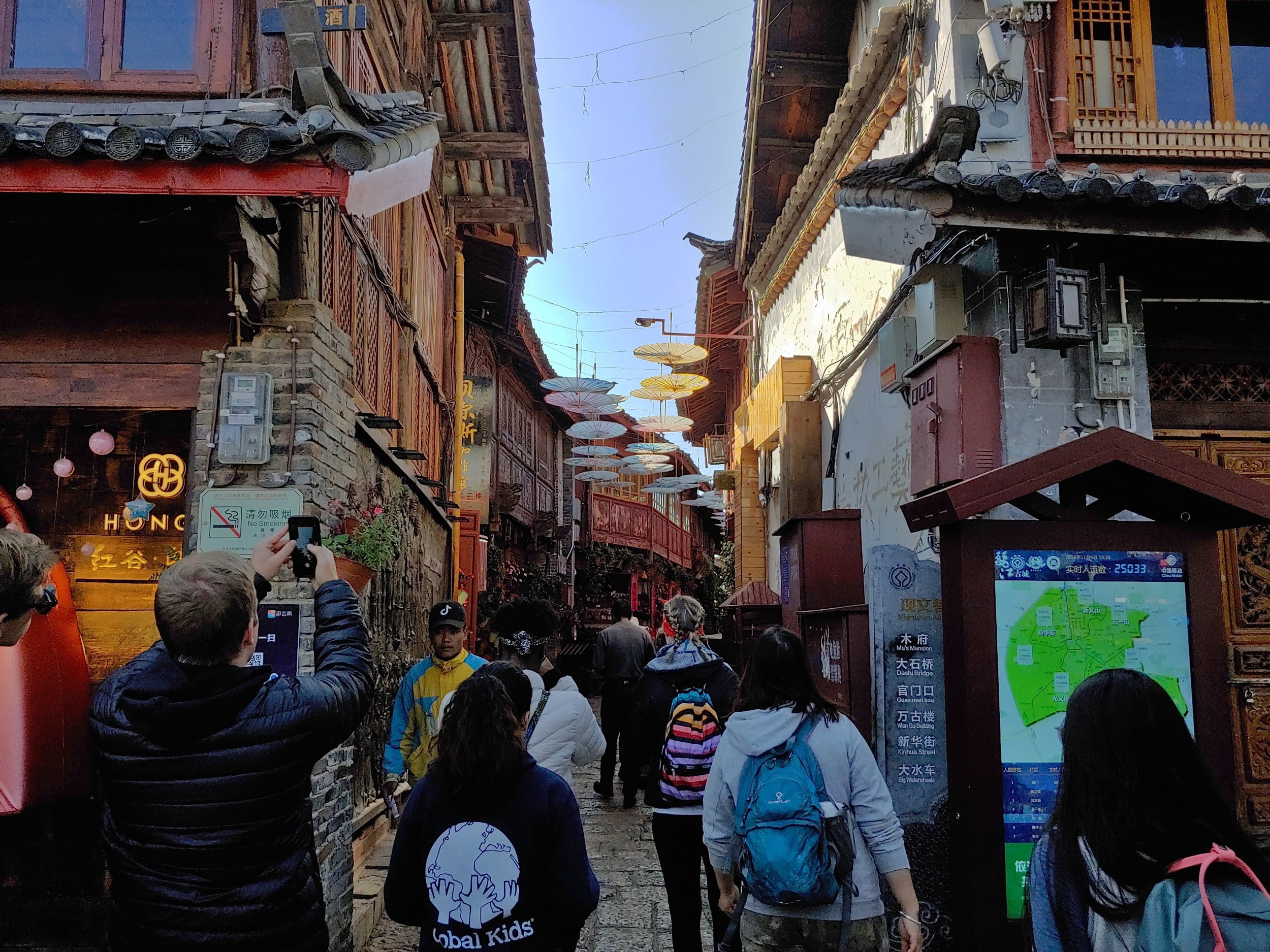 Lijiang Town in Yunnan Province, China