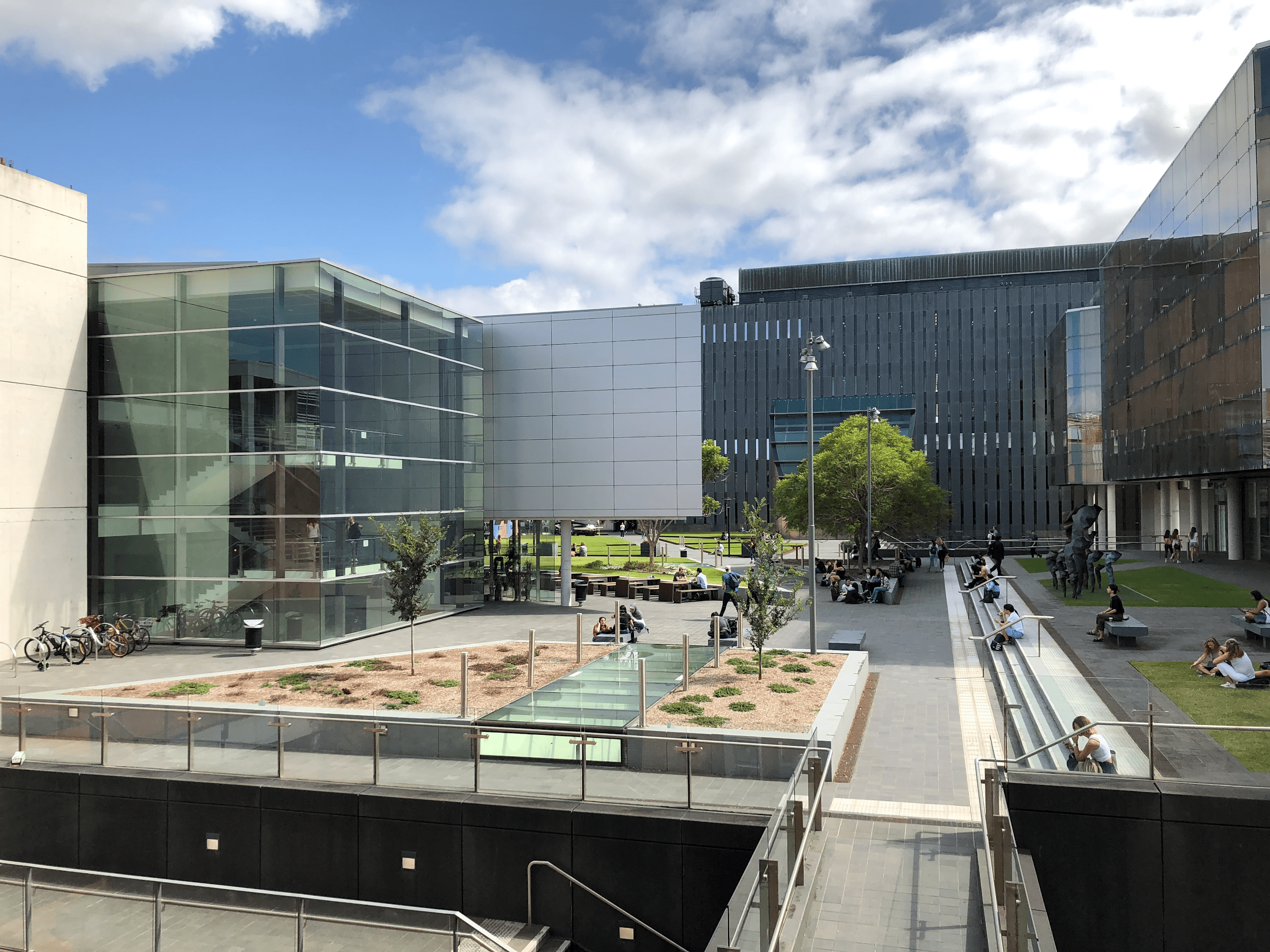 modern buildings on University of Sydney campus