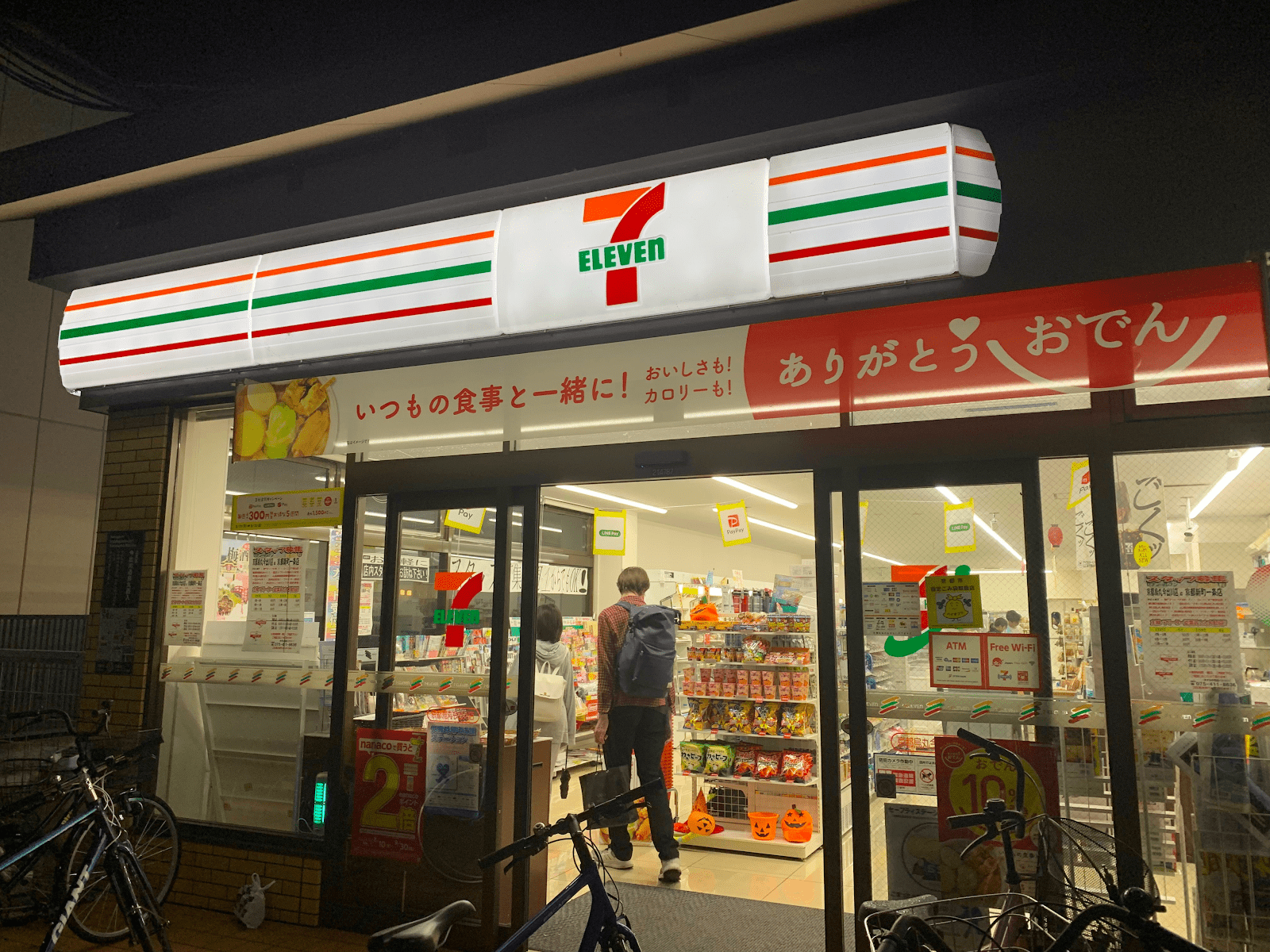 The outside of a 7-Eleven store
