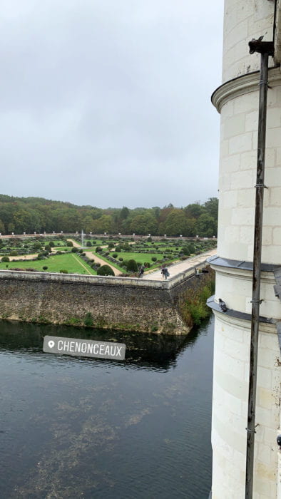 Moat and formal gardens 